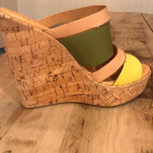 Kork Ease Leather Wedge Sandals - Picture 4 of 4